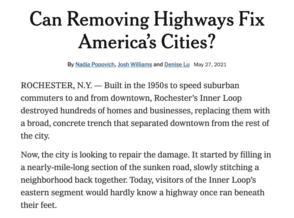 NYT Urges Removing ‘racist’ U.S. Highways To Fix Cities: Pete Buttigieg ...