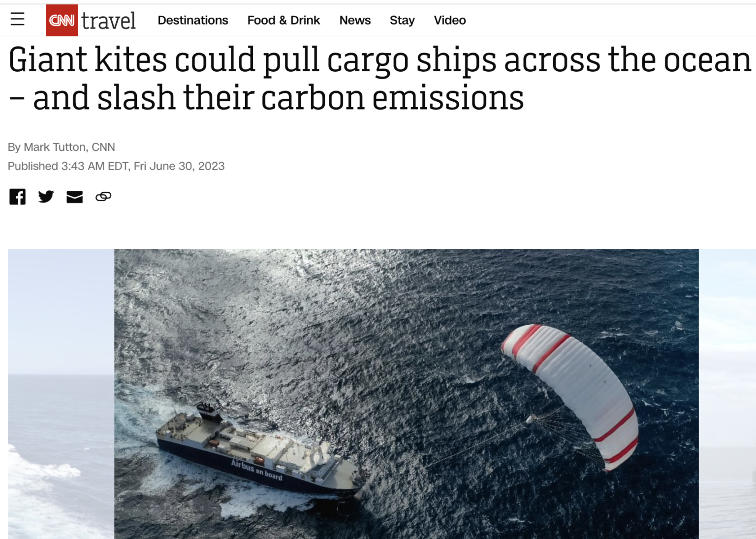 Modern Ships Revert Back To The Age Of Sailing To Save The Climate Cargo Ships Set To Use